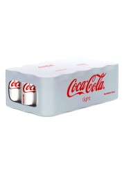 Coca-Cola Light Carbonated Soft Drink Can 150ml Pack of 15