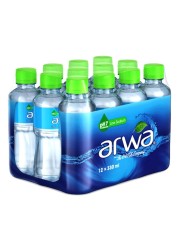Arwa Still Water Bottled Drinking Water Pet 330ml Pack of 12