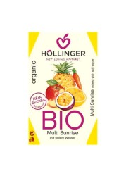 Hollinger Organic Multi Sunrise Mix Fruit Juice 200ml Pack of 3
