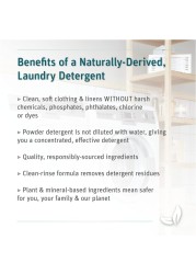 Grab Green Natural 3in1 Laundry Detergent Powder Water Lily 100 Loads