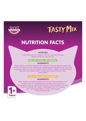 Whiskas Tasty Mix Mix of the Sea Collection Wet Cat Food 70g Pack of 12