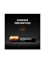 Duracell AAA Alkaline Battery 1.5V Black 8 Battery