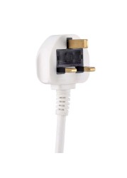 Olsenmark 5 Way Power Socket with Individual Switches- OMES1729D/ Equipped with PP Fire Proof Housing, Copper Parts, and Child Safety Shutter/ 3-meter Extension Cord, Ideal for Home, Office,