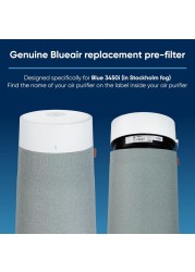 Blueair Genuine Prefilter Fabric Cover For Blue Max 3450I Air Purifier In Limestone Beige