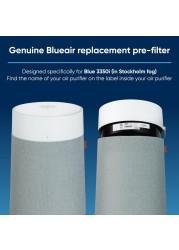 Blueair Genuine Prefilter Fabric Cover For Blue Max 3350I Air Purifier In Limestone Beige