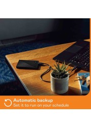 WD My Passport USB 3.2 Gen 1 External 5TB Hard Disk Drive Black