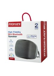 Promate Mood.Black High-Fidelity Mini Bluetooth Speaker