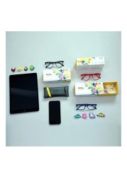 TOM OLIVER JUNIOR Blue Light Blocking Computer Screen Glasses - Anti Blue Light, Protection Eyewear for Children from Digital Screen Time for Boy&#39;s &amp; Girl&#39;s Age 5 - 12 (Rectangle, Blue)
