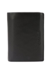Gai Mattiolo Men&#39;s wallet in nappa leather, Equipped with card holder, card-sized document holder and space for banknotes., Black