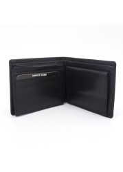 Elegance Redefined: Gai Mattiolo Men&#39;s Leather Wallet Made in Italy, Size 12x9.5x2