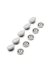 Dritz 21318 Half Ball Cover Buttons Size 18 716Inch 5Sets