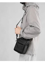 Multi purpose Adjustable Left or Right Shoulder Backpack for Travel Hiking Cycling Black Model-888