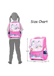 Eazy Kids School Bag Unicorn - Princess Pink