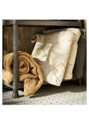 Chair Cushion Light Beige 40/35X38X7 Cm