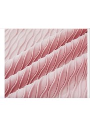 Mei Homecenter قطعتان من الوسائد البرونزية المطبوعة مع راحة إضافية ومظهر عصري فاخر، (45 × 45 سم)