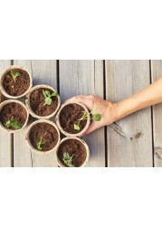 Vsell24 Bio Tech Potting Soil-1,5 kg (5L) Advanced Organic Mix with Beneficial Microbes for Thriving Plants