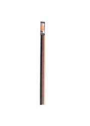 Deco Window Door Seal 15 Width X 365 Length Gate Bottom Sealing Strip Draft Stopper with Aluminium Plate Nylon Bristles for Weather Stripping Air Sound Blocking Chocolate