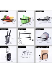 Generic Over The Sink Dish Drying Rack, Drain Shelf Kitchen Organizer Utensils Holder Stainless Steel Space Saver (Sink Size &amp;#X2264, 32 Inch, Black)