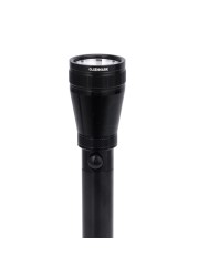 Olsenmark Rechargeable LED Flashlight OMFL2747 All Weather Waterproof Aluminum Body Torch Light 2000 M Real Range Distance LED Indicators 2 Years Warranty Lifetime Warranty for LED Bl