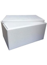 ALSAQER-Thermocoal Ice Box-(50Litre-15KG)Thermocoal Cool Box-Thermo Keeper Container, Expanded Polystyrene Cooler, Fishing Ice Box