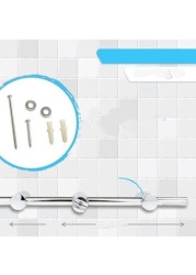 Generic Round Shaped Sliding Shower Rail Bar