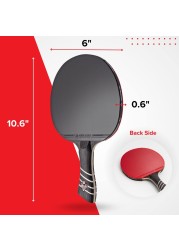 AirBlades The Peace Maker ALC Professional Ping Pong Paddle Carbon Fiber Table Tennis Racket Producing Maximum Spin Control for All Levels Hard Carry Case Ergonomic Handle