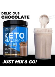 Keto Science Chocolate Cream Keto Meal Shake Powder 539g