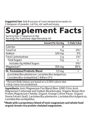 Garden of LifeDr Formulated Whole Food Magnesium 1974g Powder Orange40 Servings NonGMO Vegan Gluten Sugar Free Supplement with Probiotics Best for AntiStress Calm Regularity