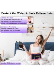 Red Light Therapy BeltInfrared Light Therapy Red Light Therapy Device with Pulse Mode for Body Pain Relief Near Infrared LED Red Light Therapy Wrap Wearable Pad for Leg Knee Back Waist Should