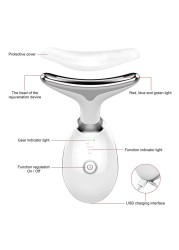 3-in-1 Anti Wrinkle Face Massager, Skin Rejuvenation Beauty Device for Anti-Aging, Face &amp; Neck Firming, Wrinkle Removal, Skin Tightening Facial Massager for Skin Care &amp; Lifting
