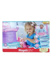 Hayati Girl Series 1 Baby Amoura Sweet Expression Doll Multicolour 11inch