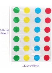 Twister Classic Board Game for 2 or More Players,Game Floor Mat with Spinner for Indoor Outdoor Game Party