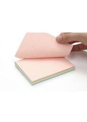 Aiwanto 2Pack Memo Paper Sticky Notes Memo Pad Set For School, Office &amp; Home (100 Sheets Per Pack)