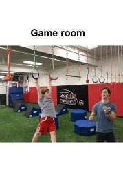 ULTIMAX Ninja Obstacle Course Kit Ninja Obstacle Course for Kids Outdoor Ninja Warrior Training Equipment Backyard Monkey Bar