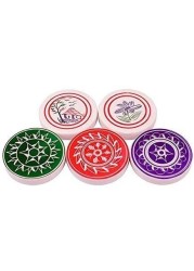 ULTIMAX Professional Carrom Wooden Game Coins And Striker Set,Standard Size Carrom Tournament Striker Wooden Checkers- 24 Pieces With Cover Case + 1 Striker