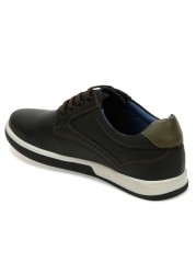 ID Men&#39;s Black Casual Shoes - 8 UK