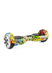 Self-Balancing Electric Scooter Skin Hoverboard Sticker Protective PVC Decal Cover for Kids Includes Carrying Bag &amp; Bluetooth Speakers
