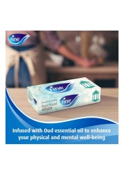 Fine Facial Tissue Lavender Oud Box 120 Sheets X 2 Ply Pack Of 5