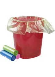 Marrkhor 3 Gallon Small Trash Bags, Colorful Garbage Bag, 60 Counts/ 3 Rolls