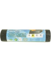 Earth Choice Quick Tie Drawstring Black 15 Garbage Bags