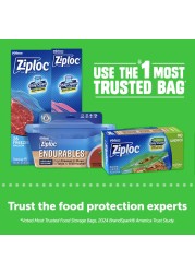 Ziploc Snack Bags with EasyGuide Texture Small Plastic Storage Bags with Grip N Seal Technology 280 Bags Total