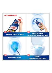 Harpic Power Plus 10x Citrus Most Powerful Toilet Cleaner Blue 500ml