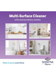 Clorox Scentiva Multi Surface Spray Cleaner Tuscan Lavender 500ml