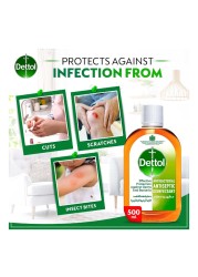 Dettol Anti-Bacterial Disinfectant Liquid 500ml+125ml