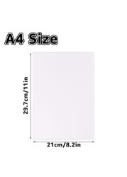 20 Pack A4 Foam Board (297x210mm), 5mm Thickness Polystyrene Sheet, White Foam Core Board, Foam Sheets for Crafts, Printing, Modelling, Display