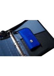 Caseit The Cup Zippered Pencil Case with Grommet Blue PLP01BLU
