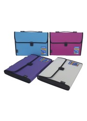 Maxi Expanding File with Handle A4 Size 13 Tab White
