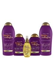 OGXThick Full Biotin Collagen Weightless Oil Mist 4 Fl Oz 2 Pack