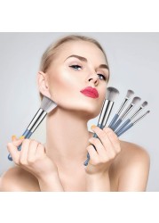 Makeup Brushes Makeup Brush Set BESTOPE PRO Makeup Brushes Kit 16Pcs Professional Makeup Brush Set for Eye and Face Foundation Powder Concealers Blush Eyeshadow Brush Make UP Brushes Kit Blue