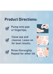 OCuSOFTLid Scrub Original Compliance Kit Instant Foaming Eyelid Scrub LintFree Wipes Daily Eyelid Kit to Remove Oil Dust Pollen Eye Makeup 168 fl oz 100 Dry Pads